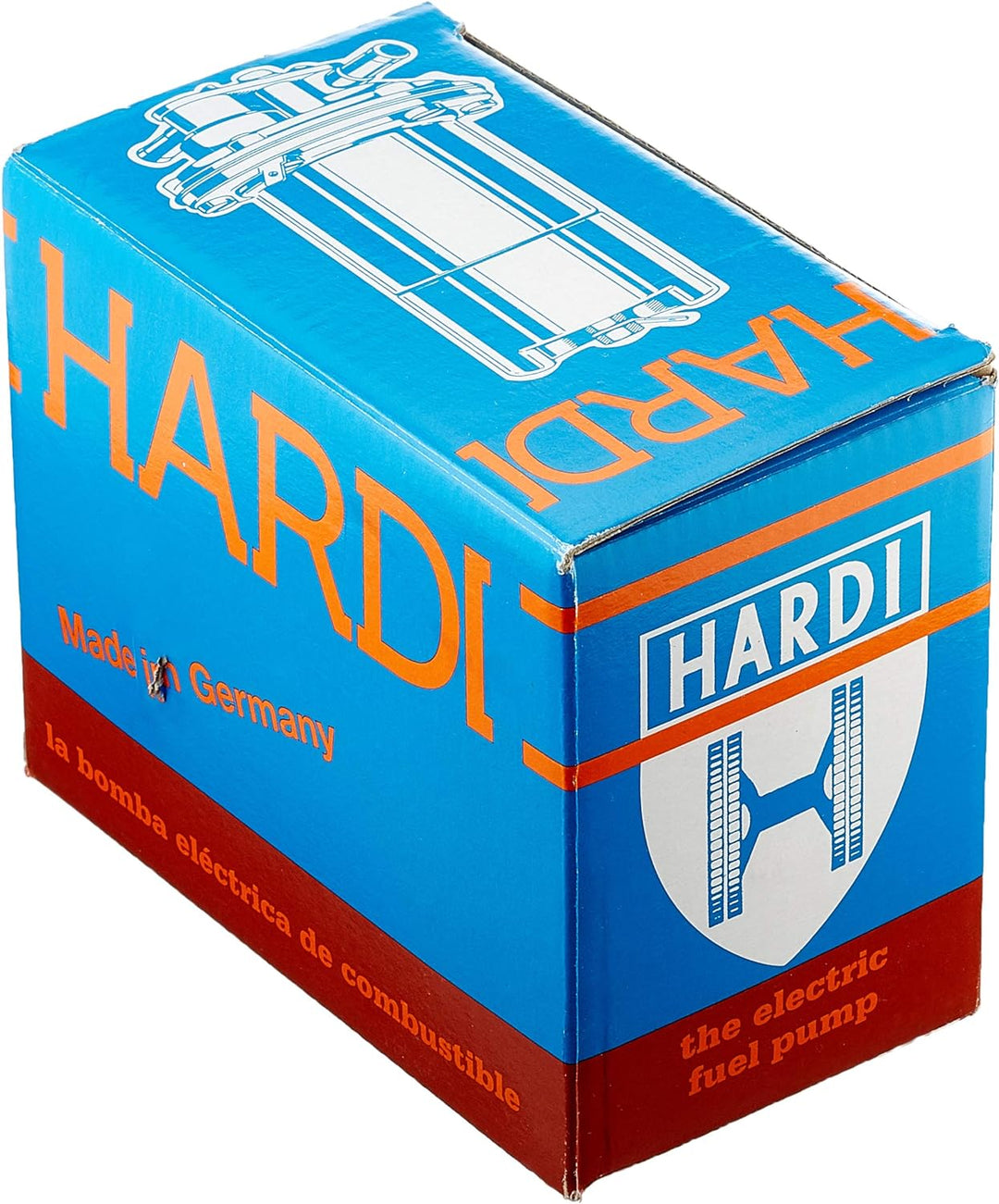 Hardi 13312 Benzinpumpe / Kraftstoffpumpe für 12 Volt und bis 60 PS