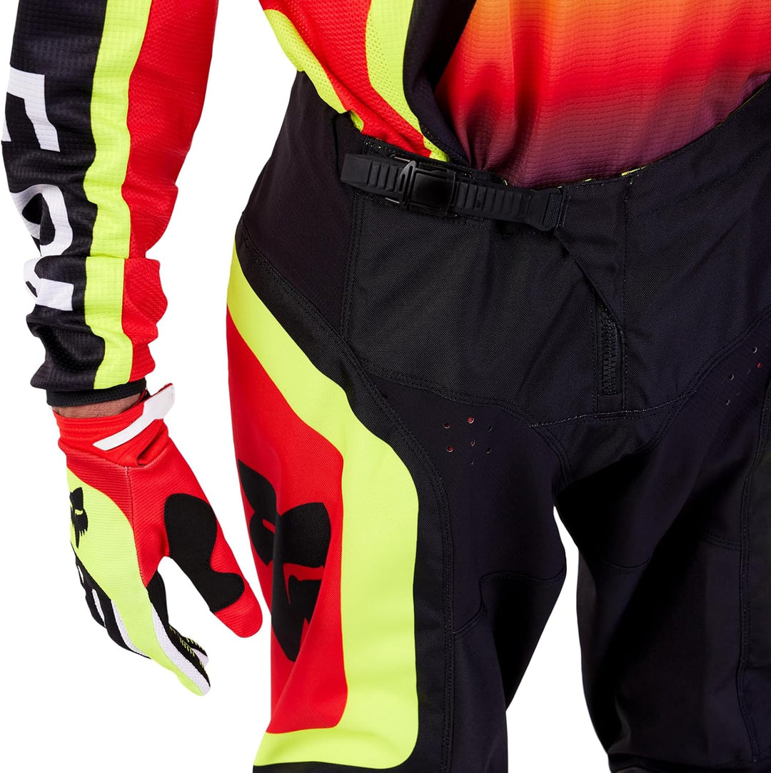 Fox Racing Herren 180 Ballast Pant Rain Pants 32W Schwarz Rot, 32W Schwarz Rot