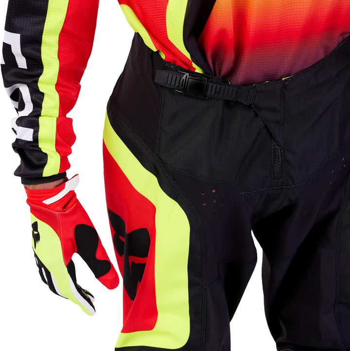Fox Racing Herren 180 Ballast Pant Rain Pants 32W Schwarz Rot, 32W Schwarz Rot