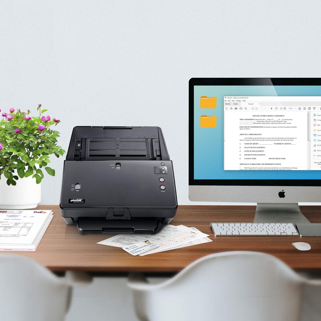 Plustek SmartOffice PT2160 Duplex-Dokumentenscanner 216 x 5080mm 600 x 600 DPI 60 Seiten/min USB 3.2