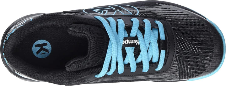 Kempa Unisex Kinder Attack 2.0 JuniorSneaker 28 EU Schwarz Aqua, 28 EU Schwarz Aqua