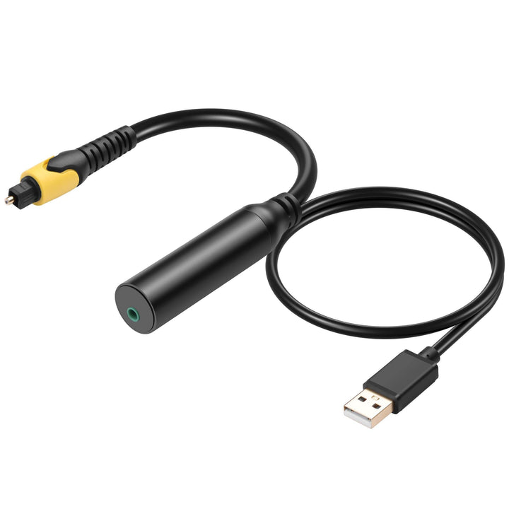 CERRXIAN Digitales optisches Koaxialkabel Spdif auf Analog AUX 3,5 mm Spdif auf Buchse 3,5 mm optisc