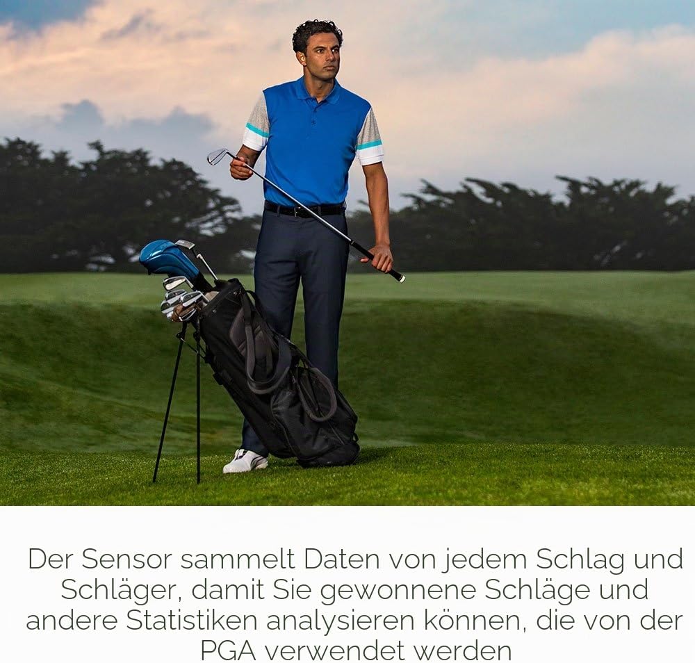 Garmin Approach CT10 Golfschlägersensoren, 14 Stück Komplettset – automatische Aufzeichnung von Golf