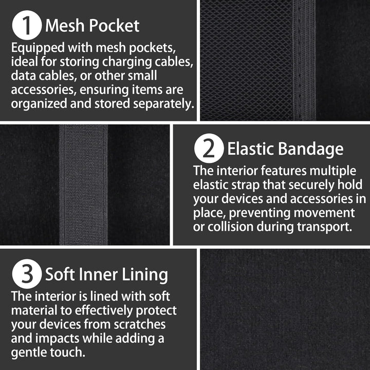 co2CREA Hart Reise Schutz Hülle Etui Tasche für Zoom H1essential 32-Bit Handy Recorder, Nur Hülle