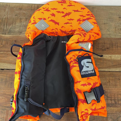 Secumar Bravo Print Kinder Schwimmweste, Gewichtsklasse:20-30 Kg