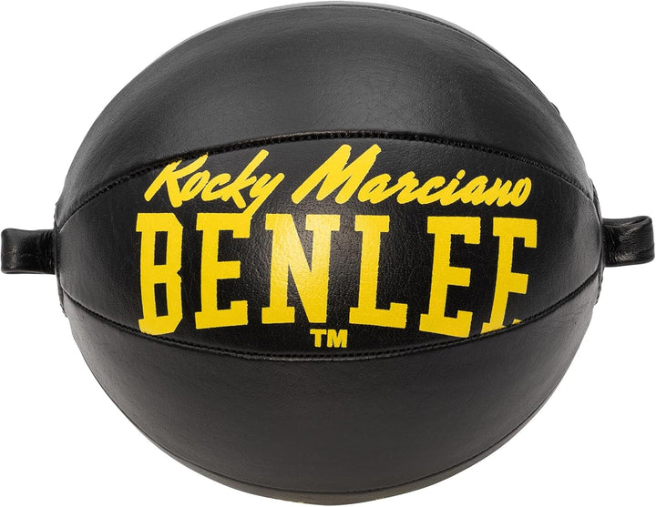 Benlee Doppelendball Leder Target black/yellow Einheitsgrösse, black/yellow Einheitsgröße