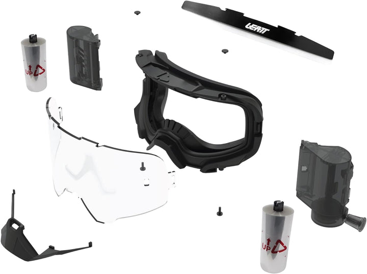 Leatt Unisex Motocross-Maske Einheitsgrösse Bianco, Einheitsgrösse Bianco