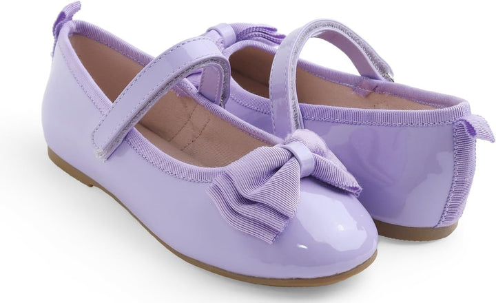 Feversole Girls Cute Dress, Mädchen süsses Kleid Mary Jane Schuhe weiche Party Urlaub Ballerinas Fli
