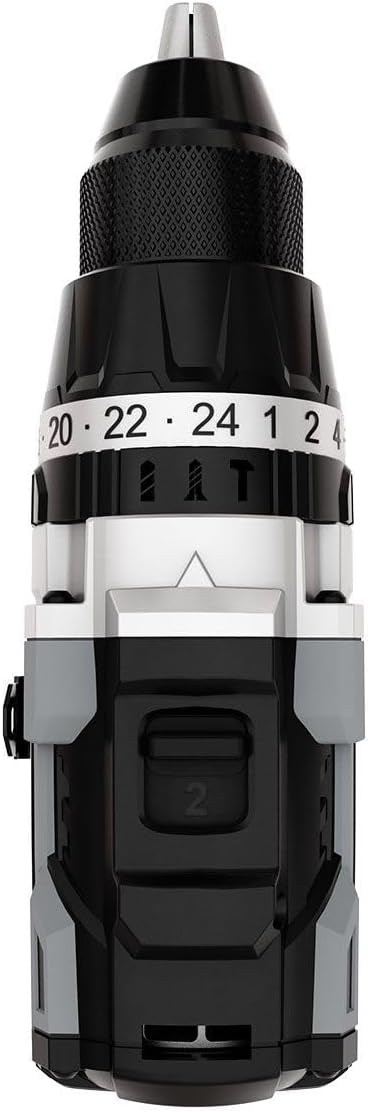 Rodcraft RC9042K4 Werkzeug-Set: 1x Akku-Bohrmaschine RC9042, bis 13 mm, 500-2000 U/min, LED-Licht, m