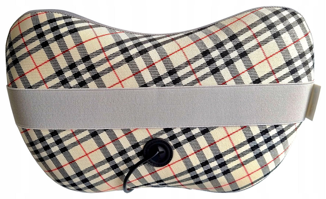 Oromed ORO-PILLOW Masseur Dos, Ventre, Ceinture, HIPS, Jambes, Cou, Épaules Beige, Noir