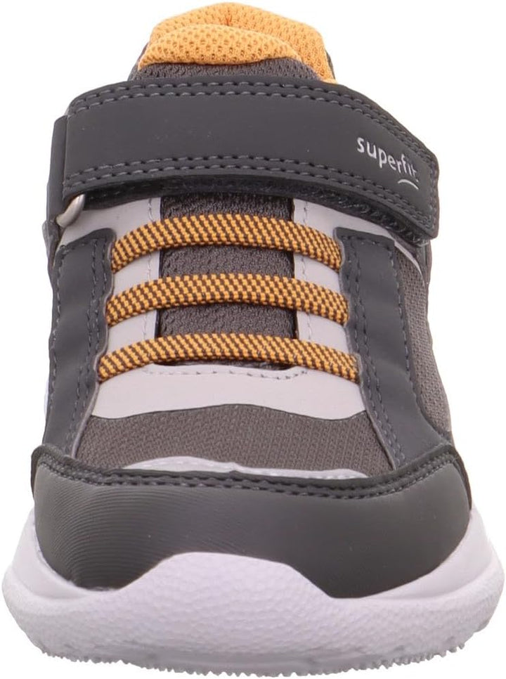 Superfit Jungen Rush Sneaker, Grau Orange 2000