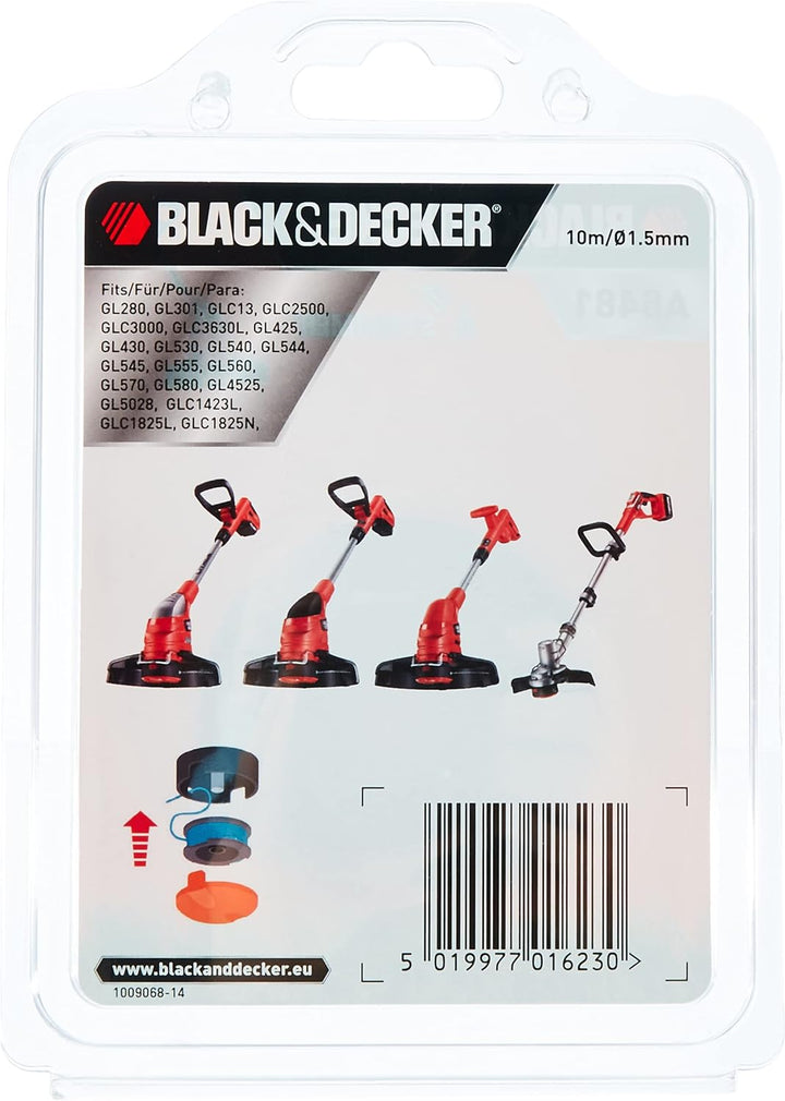 Black+Decker Li-Ion Akku (18V 4,0Ah, für alle 18V / F5 Gartengeräte und Elektrowerkzeuge) BL4018 &amp; v