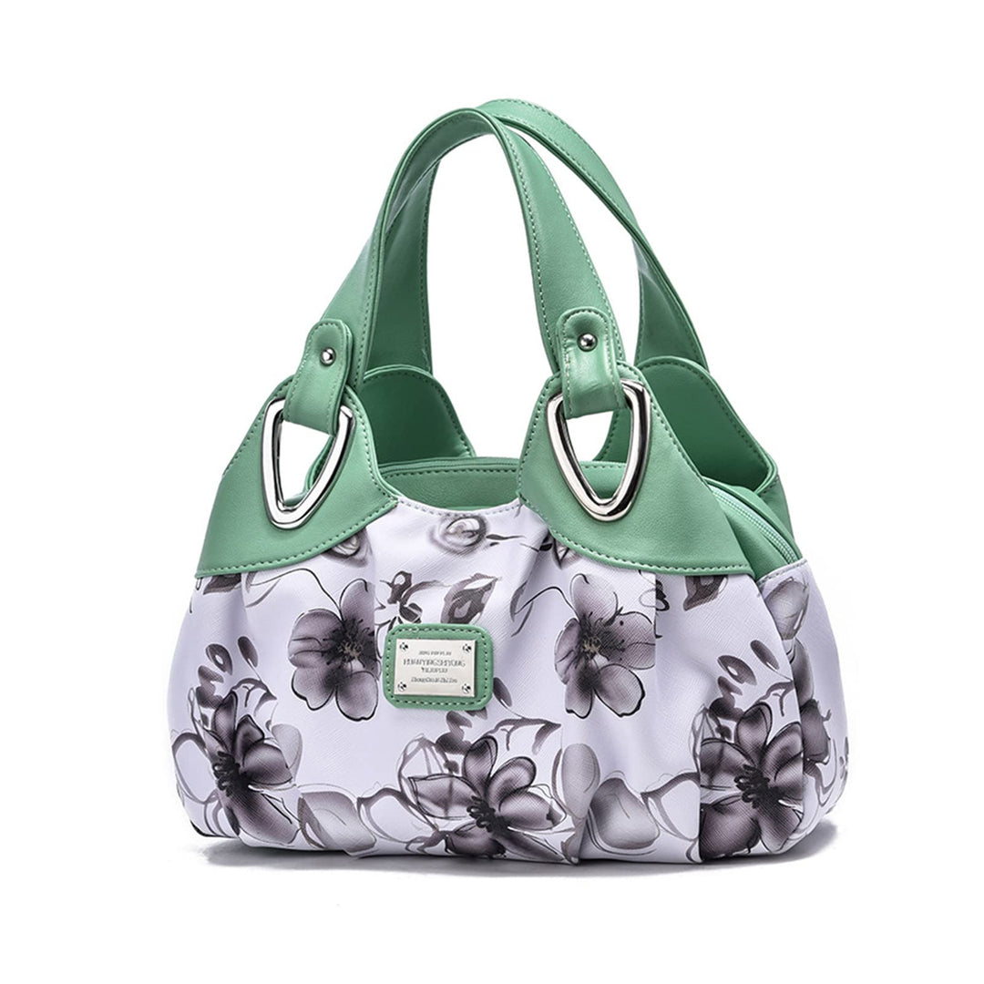 NICOLE &amp; DORIS Schultertasche Aktentasche Damen PU Leder Schick Shopper Handtasche Umhängetasche Tot