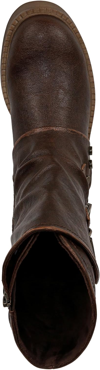 Blowfish Malibu Venice Damen Motorradstiefel mit Nieten, Braun