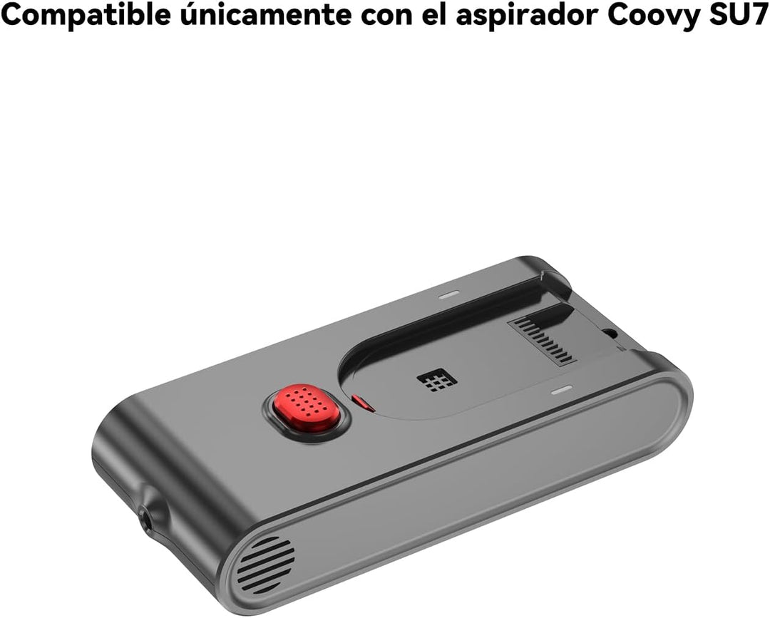 coovy Ersatzakku für SU7 Akku Staubsauger