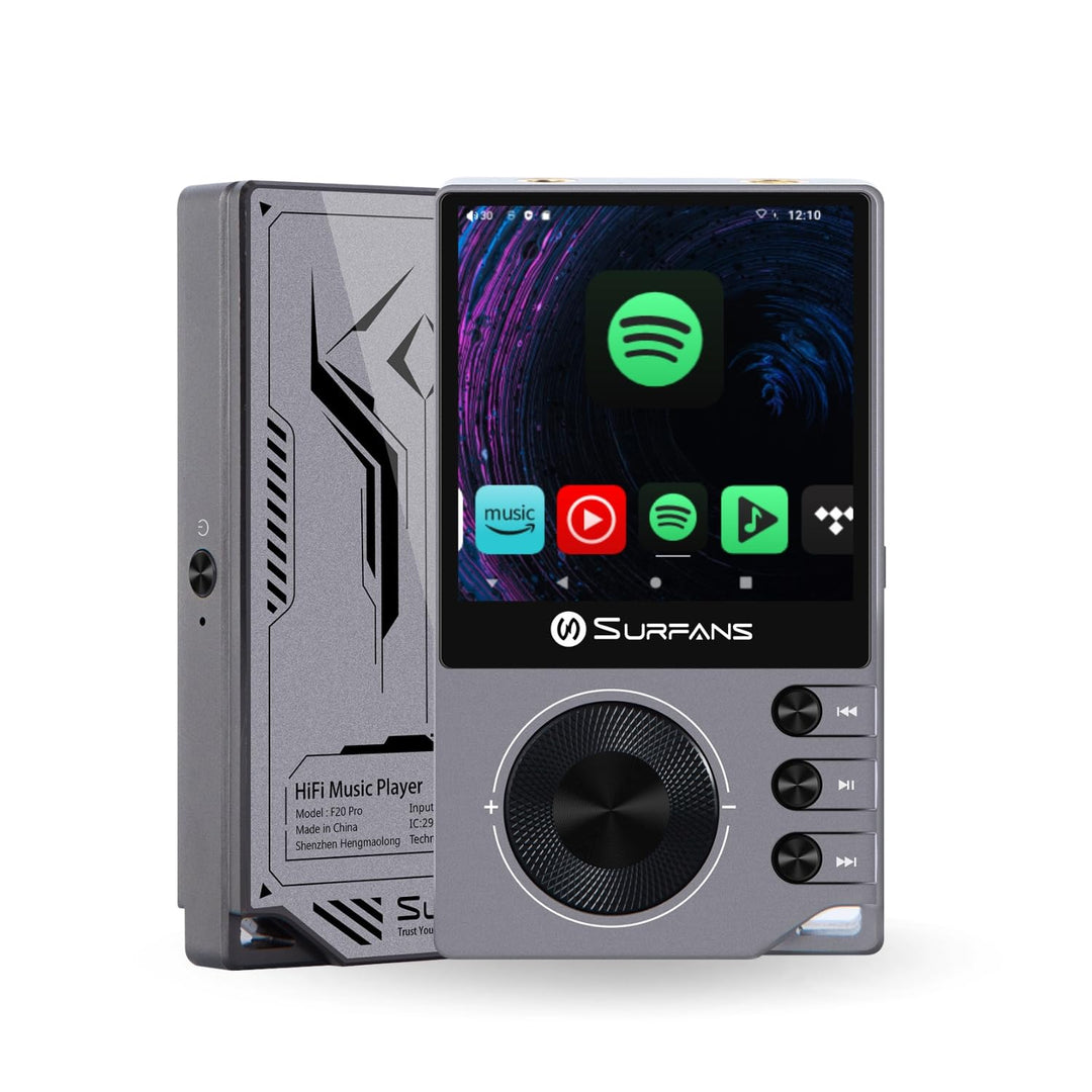 F20 Pro Android Hi-Res Musikplayer mit Dual ESS9018 DAC, DSD512, Spotify & Tidal Support, WLAN & BT