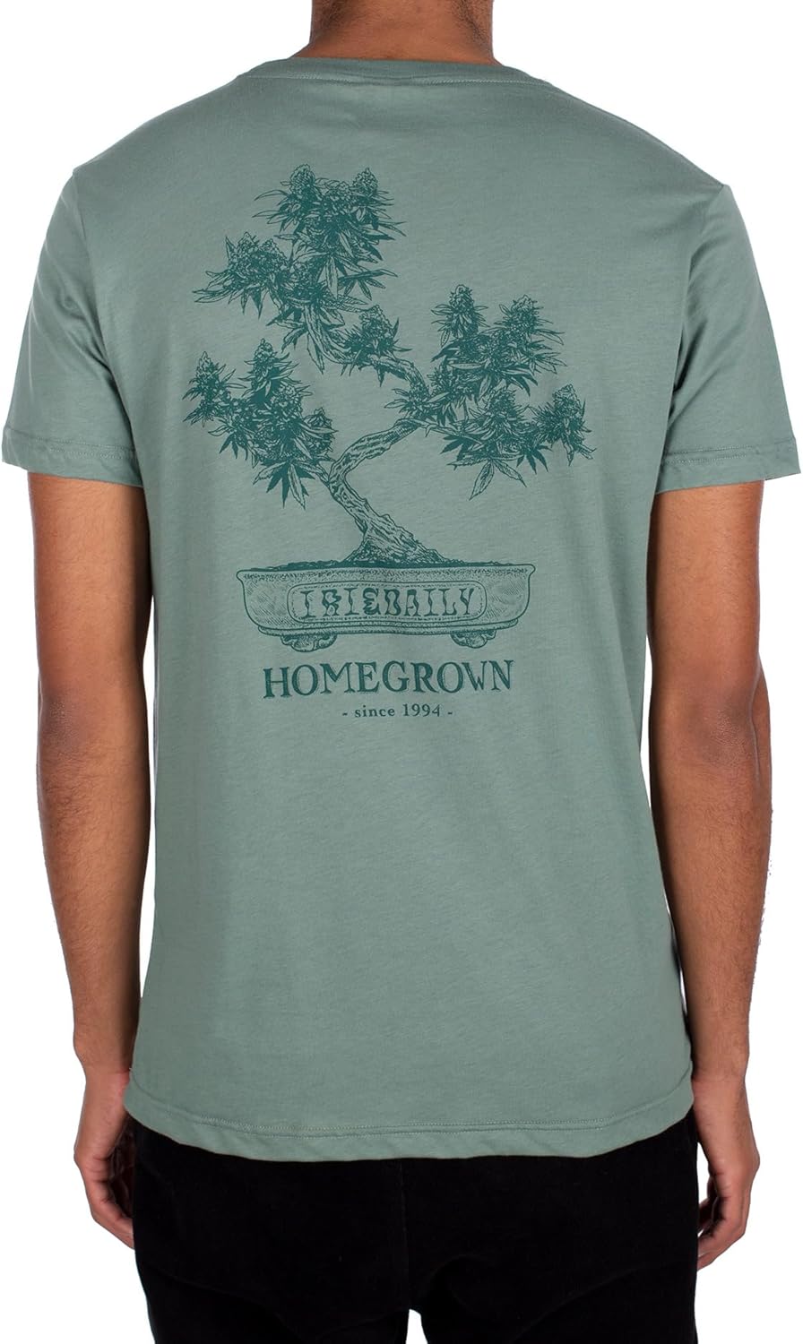IRIEDAILY T-Shirt Bonsigh, Bio-Baumwolle, Jungle Green