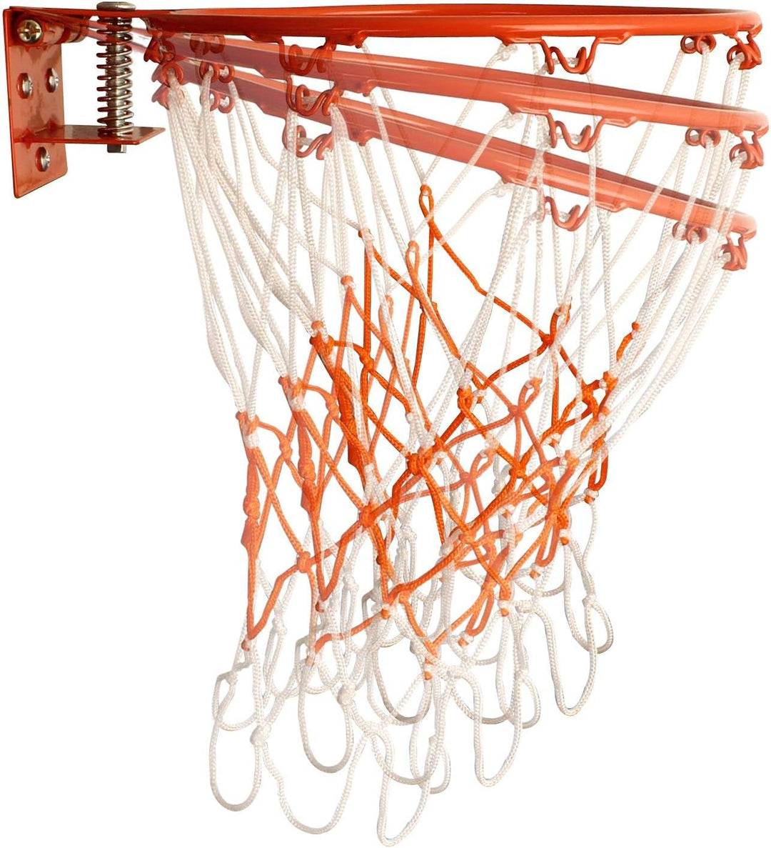 New Port Mini Basketballboard with Ring, Ball and Pump, Transparent/Black/Orange, one Size