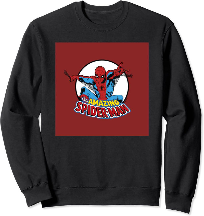 Marvel Amazing Spider-Man Retro Vintage Sweatshirt