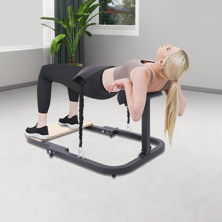 HüFtstemmmaschine,Beckenbodentrainer Mit Elastische BäNder,Oberschenkeltrainer GesässTrainer,Po Trai