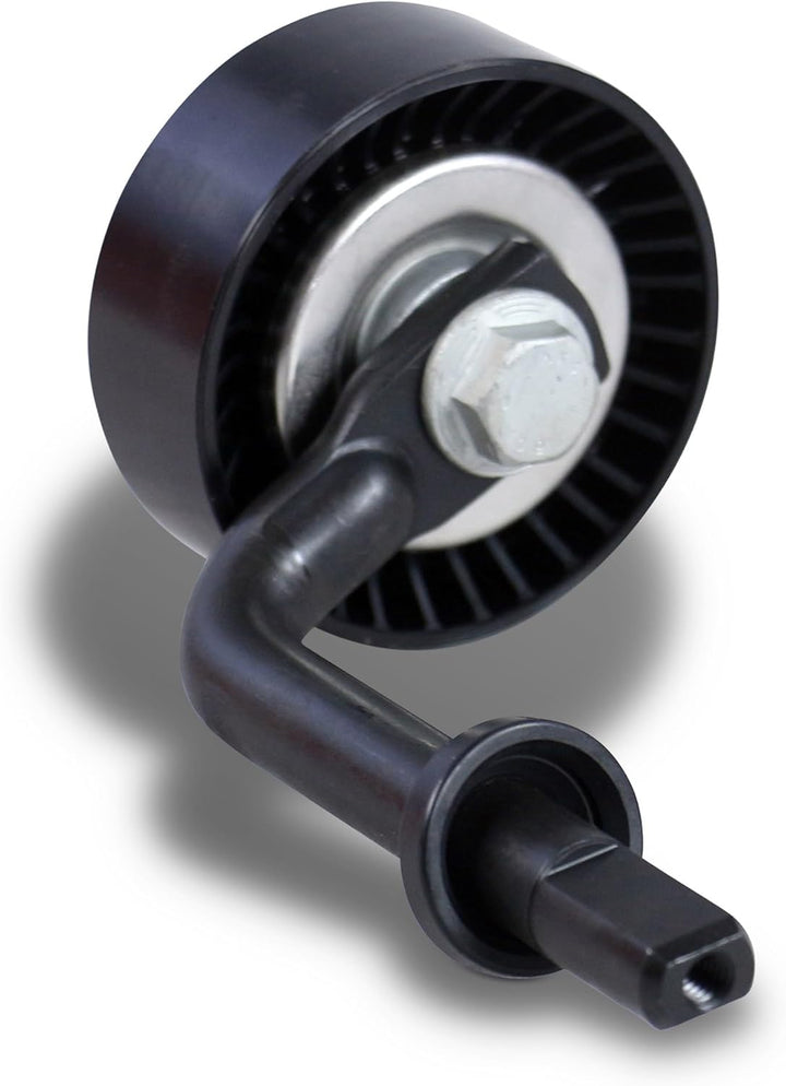 febi bilstein 27372 Spannrolle mit Halter, für Keilrippenriemen , 1 Stück