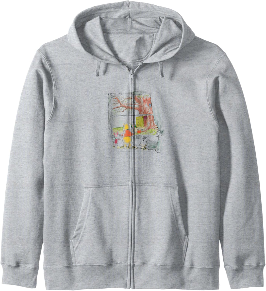 Disney Winnie The Pooh & Piglet Looking Out The Window Kapuzenjacke