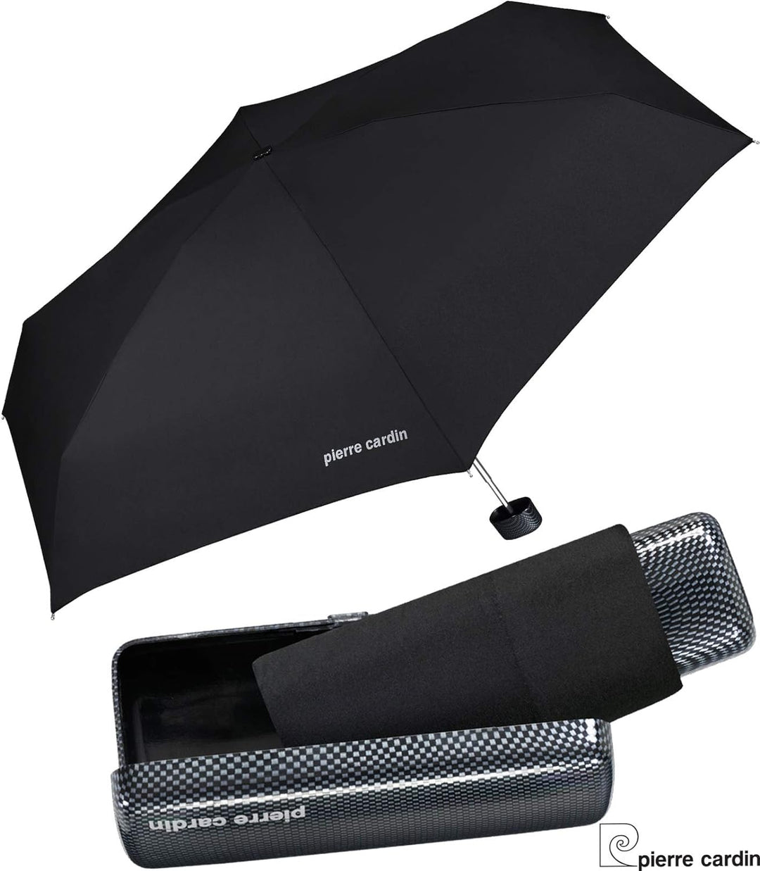 Pierre Cardin - Petit parapluie - Noir 1667 16 cm