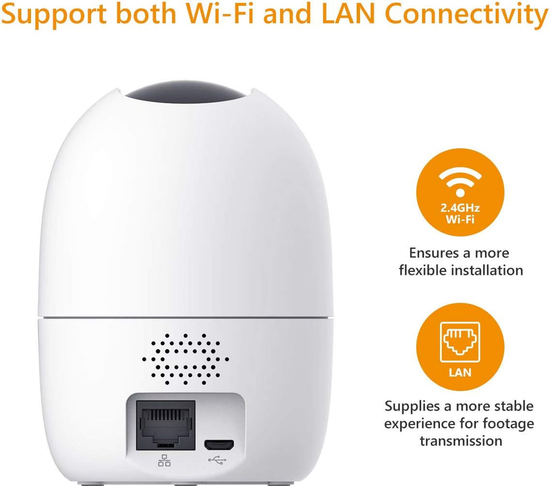 Imou Ranger 2 5 MP (IPC-K2EN-5H2W) - Motorisierte WLAN-Dome-Kamera mit 5 MP verfügt über IA, Selbstt