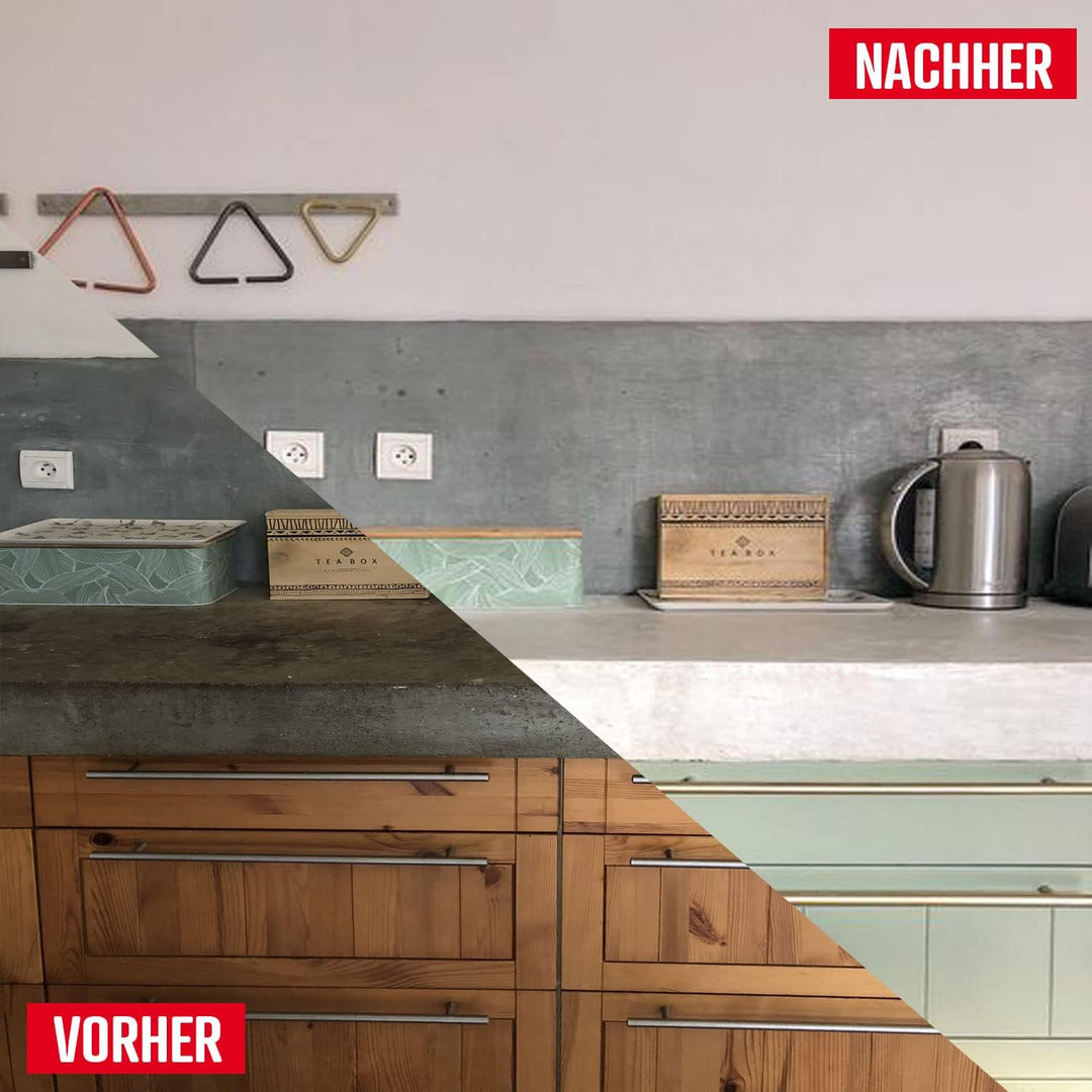 ARCANE INDUSTRIES BETON CIRÉ: KIT BETONBESCHICHTUNG | KUNSTHARZBETON FÜR DIE KÜCHE: für die Arbeitsp