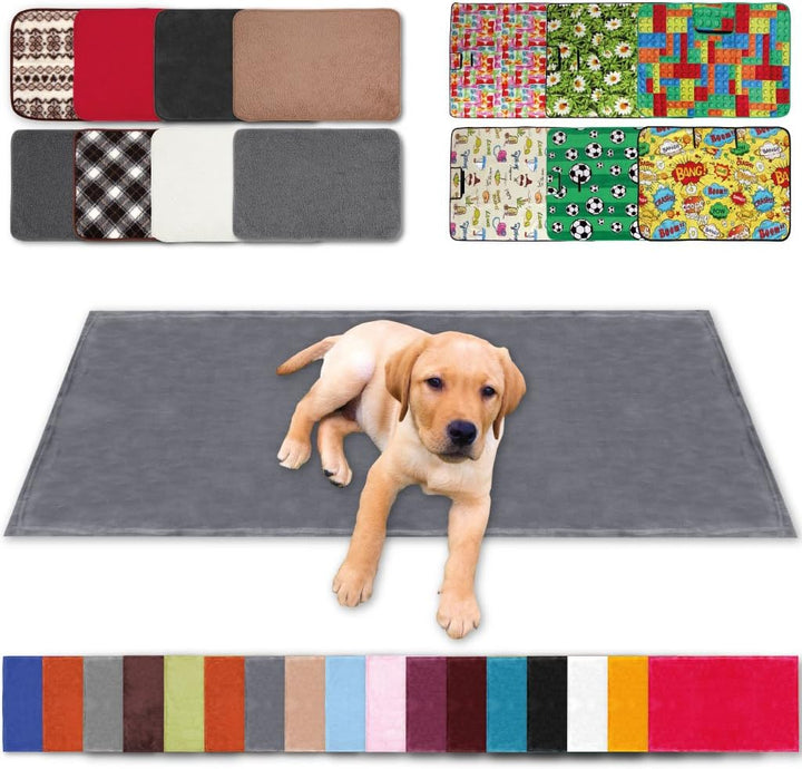 Bestgoodies Tierdecke Haustierdecke Kuscheldecke Hundebett Katzendecke (Lammflor - Design / 80x120 c