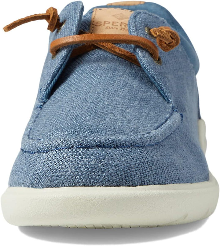 Sperry Top-Sider Herren Captain's Moc Sneaker 39.5 EU Weit Blauer Hanf, 39.5 EU Weit Blauer Hanf