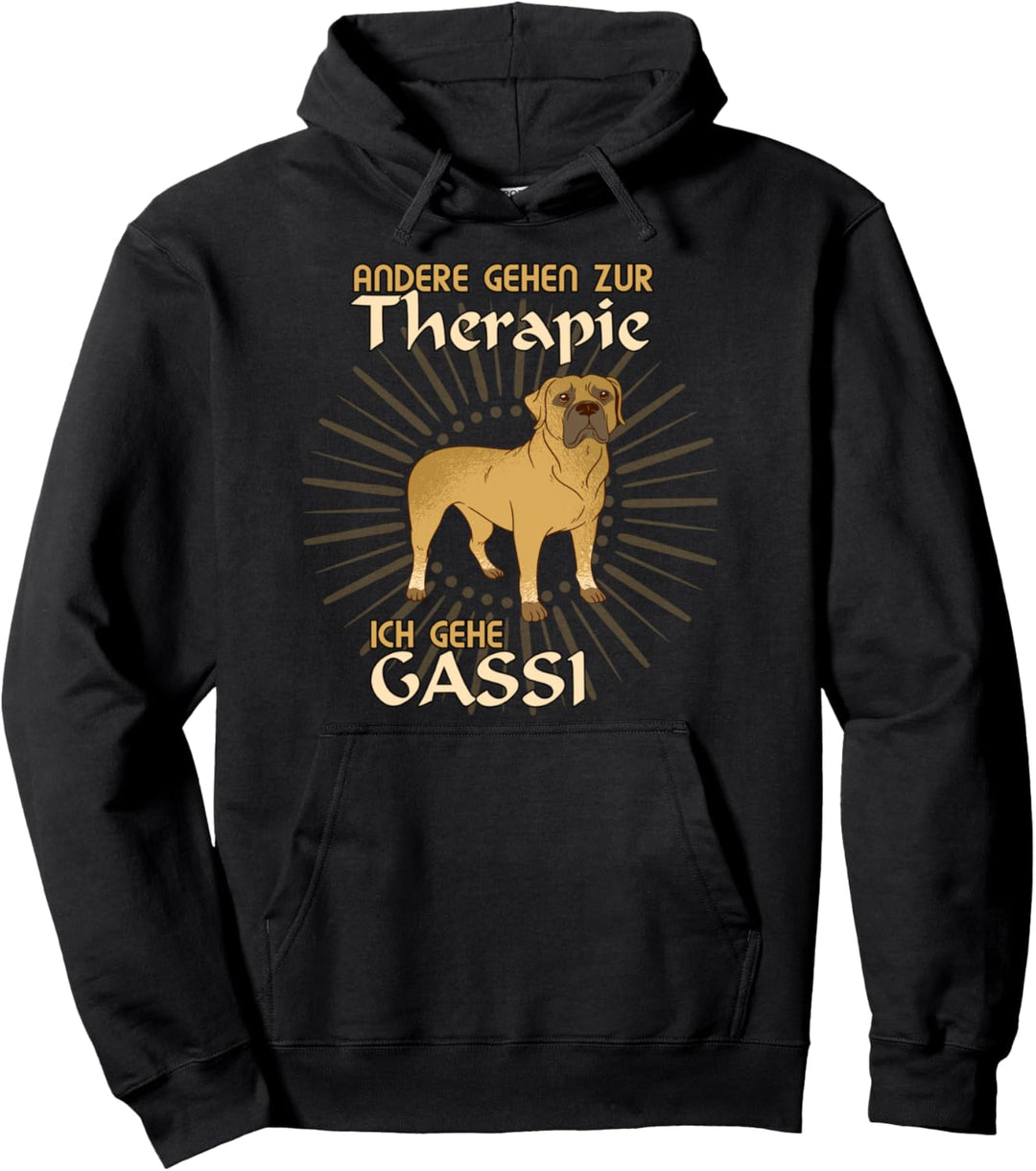 Andere Gehen Zur Therapie Ich Gehe Gassi - Lustiger Spruch Pullover Hoodie