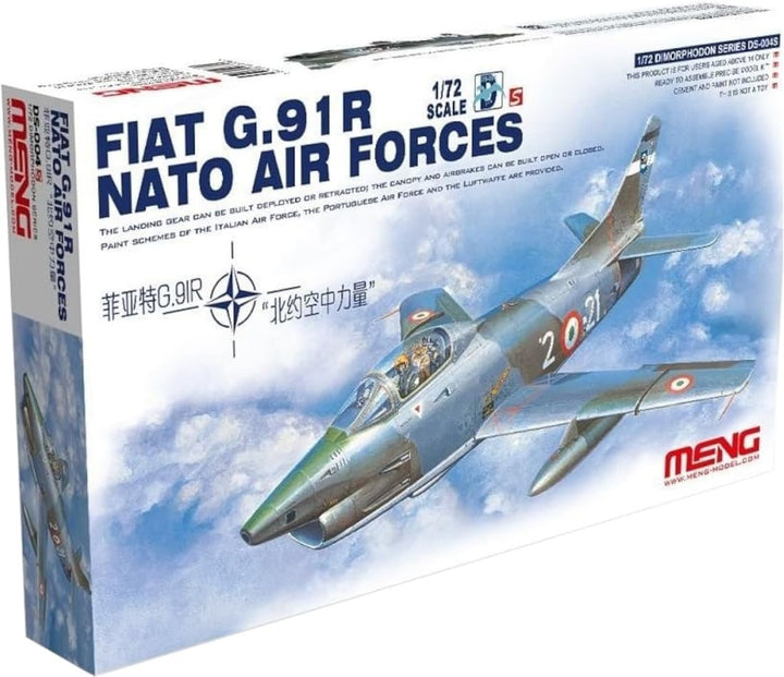 MENG DS-004s FIAT Modellbausatz, Zubehör, Mehrfarbig