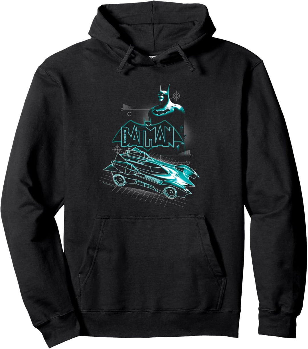 Beware the Batman Batmobile Pullover Hoodie