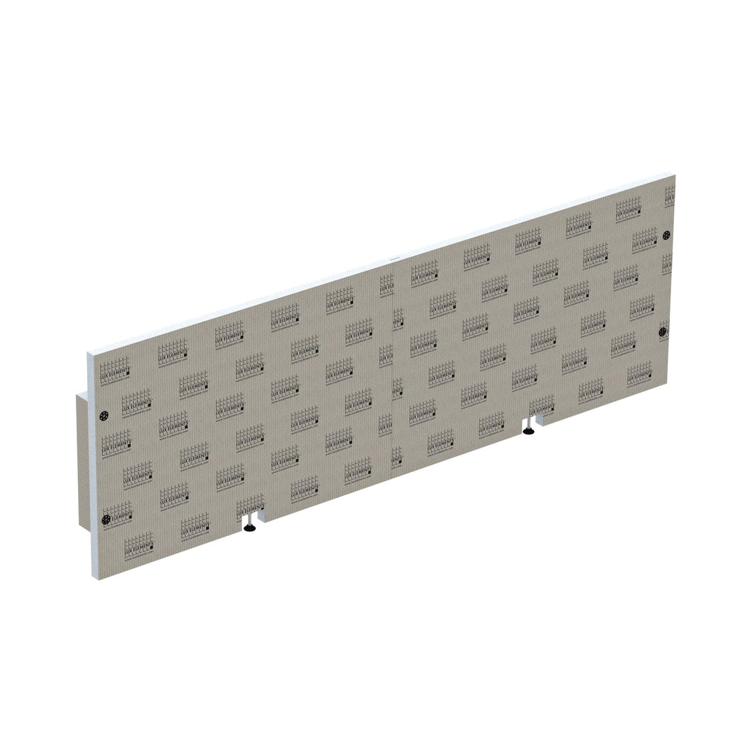 LUX ELEMENTS Badewannenverkleidung Set Nischeneinbau Fertig zum Verfliesen I 2x Hartschaumplatten +