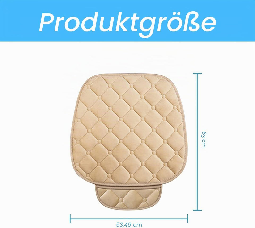 CGEAMDY Universal-Autositzbezug, Sitzkissen, aus Plüsch, rutschfest, für Stuhl, weich, atmungsaktiv,