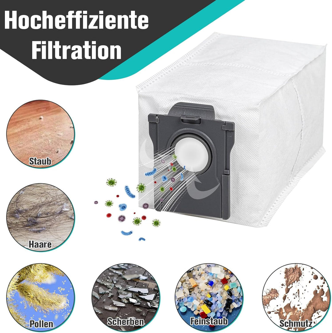 22 Stück Zubehörset für Dreame L10s Ultra Gen 2/L10s Pro Ultra Heat/Mova E30 Ultra/X30 Ultra, 1 Haup
