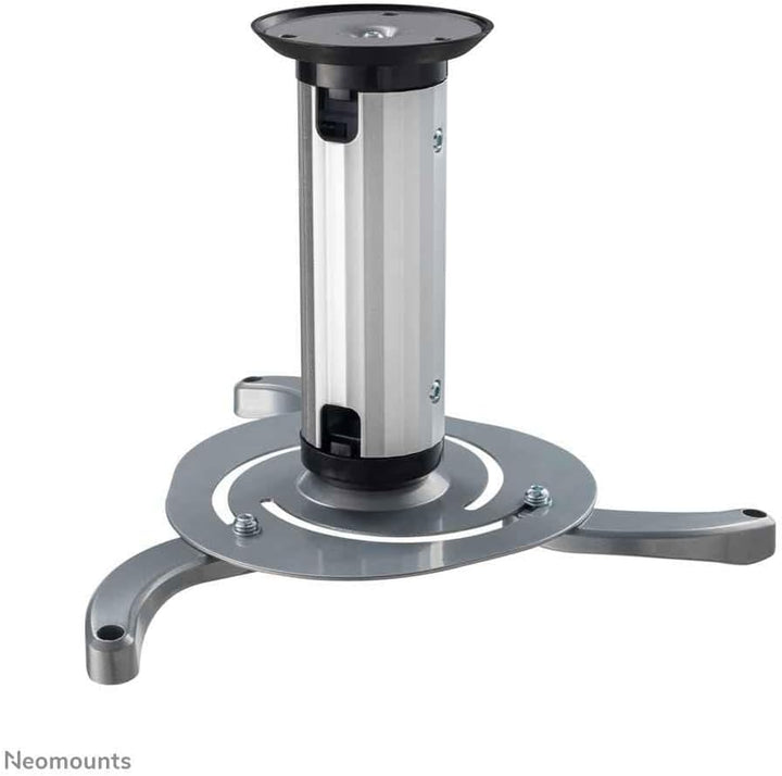 Neomounts by Newstar BEAMER-C80 Deckenhalterung (Höhe 8 cm bis 15 cm) für Projektor Silber Silber He