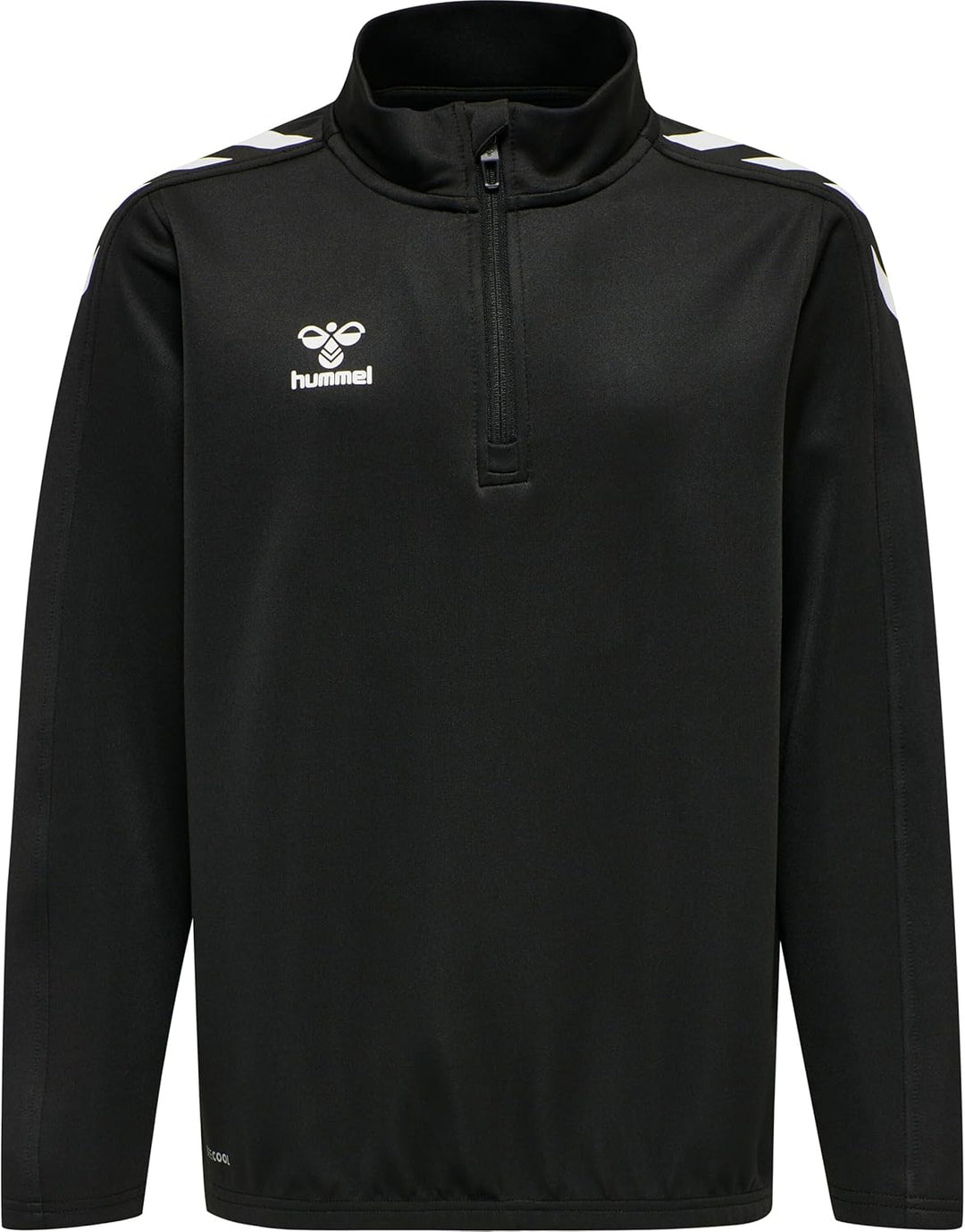 hummel Halbreissverschluss Sweatshirt Hmlcore Kinder 116 Black/Black, 116 Black/Black