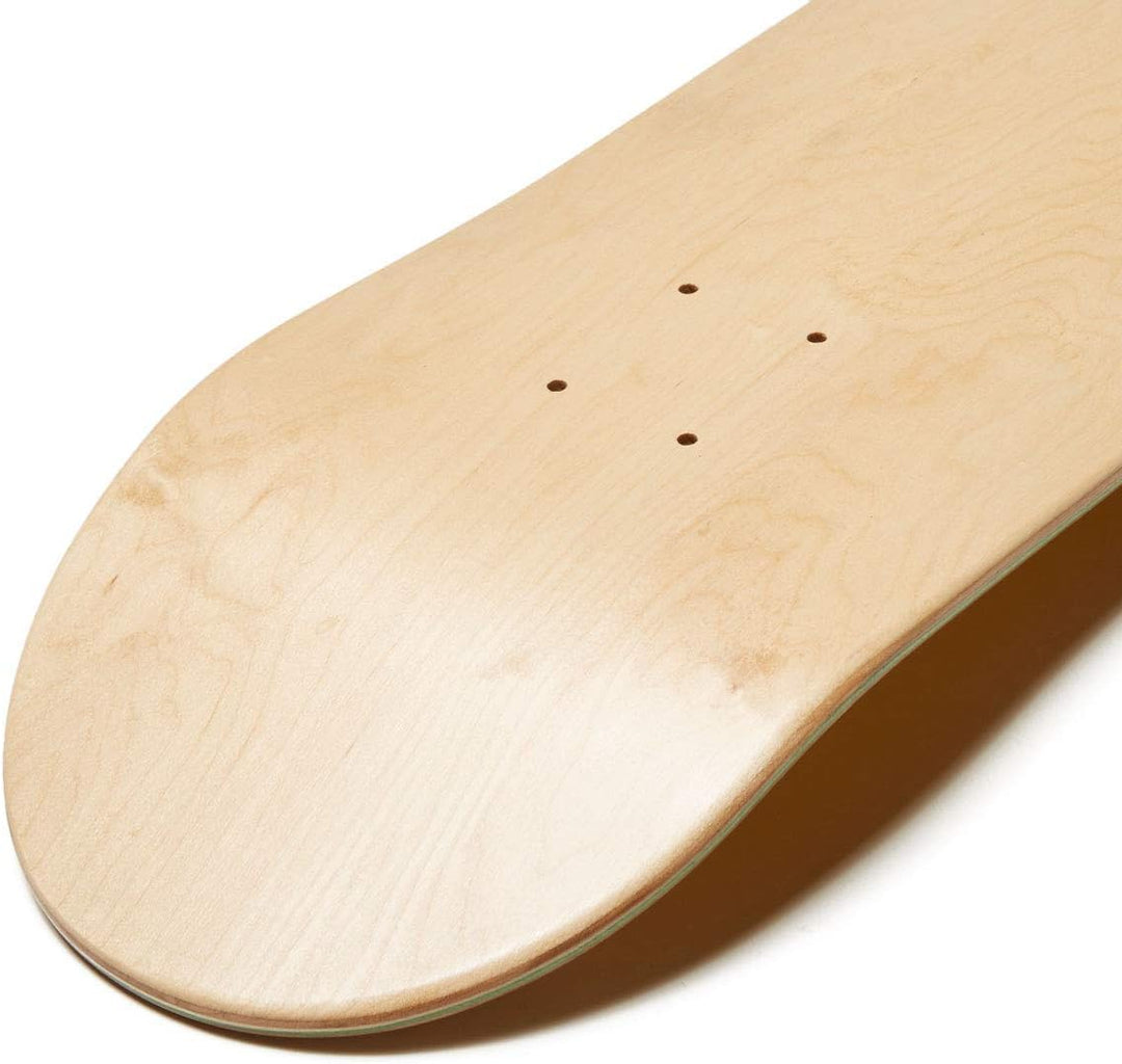 [CCS] Blank and Graphic Skateboard-Decks – Ahornholz – professionelle Qualität, Blanker Ahorn 7.50"