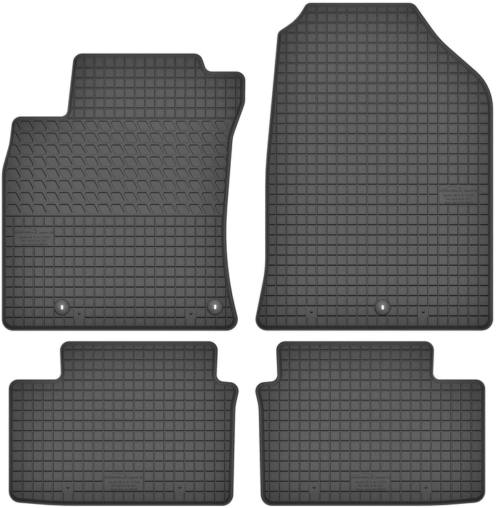 Gummimatten Gummi Fussmatten Satz für Hyundai i30 III (ab 2016) / Kia Ceed III (ab 2018) - Passgenau