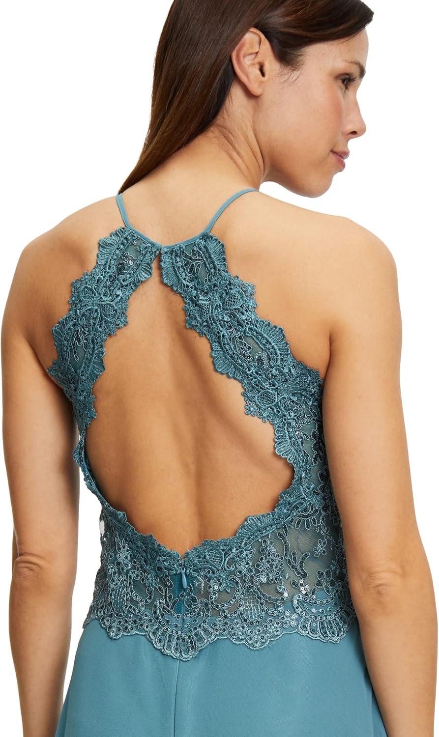 Vera Mont Damen Kleid 50 Smoky Teal, 50 Smoky Teal