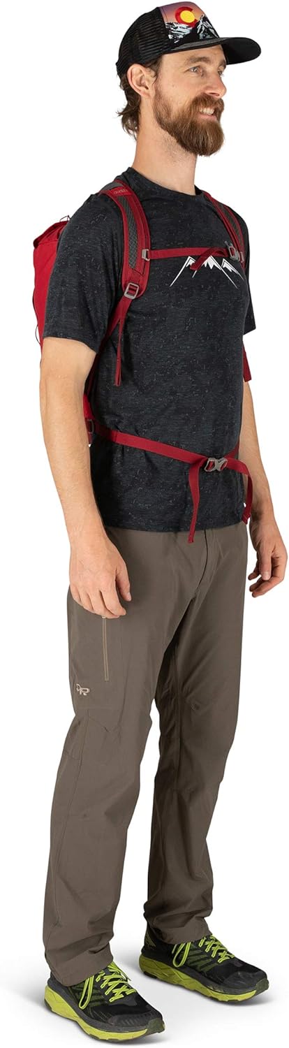 Osprey Europe Unisex Daylite Cinch Cosmic Red, Cosmic Red