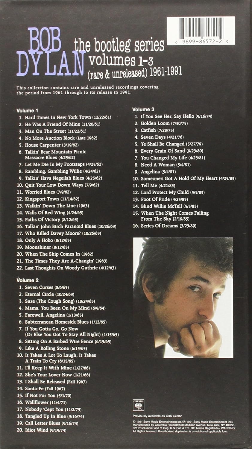 Bootleg Series Volumes 1-3, Audio-CD