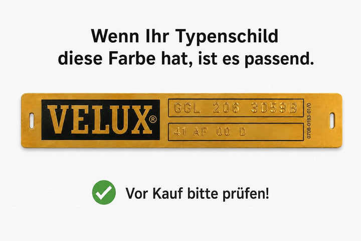 Scharnierhülse für VELUX Dachfenster – Kunststoffhülse Drehgelenk links &amp; rechts – passend für GGU,