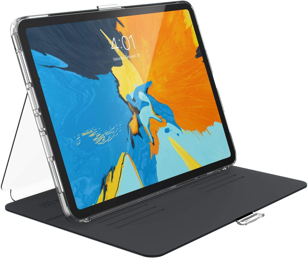 Speck Balance Folio Schutzhülle für iPad Pro 11" - Transparent/Schwarz, 122008-7578 iPad Pro 11" Tra