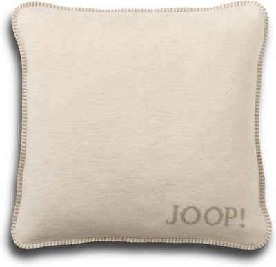 Joop! Kissen Uni Doubleface Sand Pergament Baumwolle/Polyacryl, Masse: 50cm x 50cm, 651082 50cm Sand