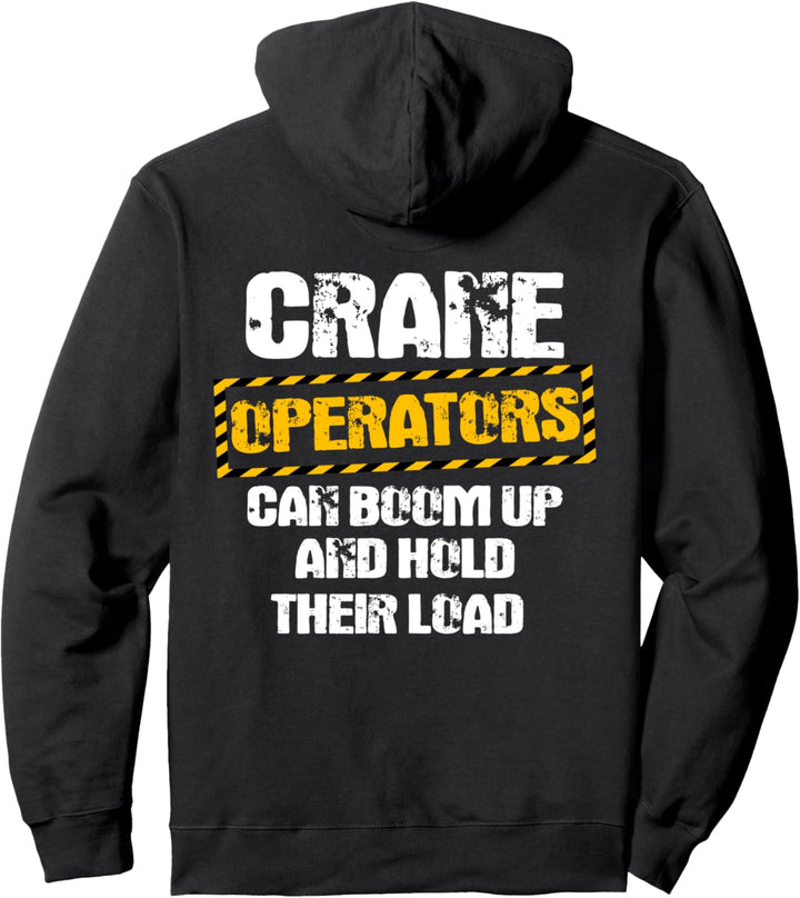 Kranführer Geschenke Design auf der Rückseite der Kleidung Pullover Hoodie