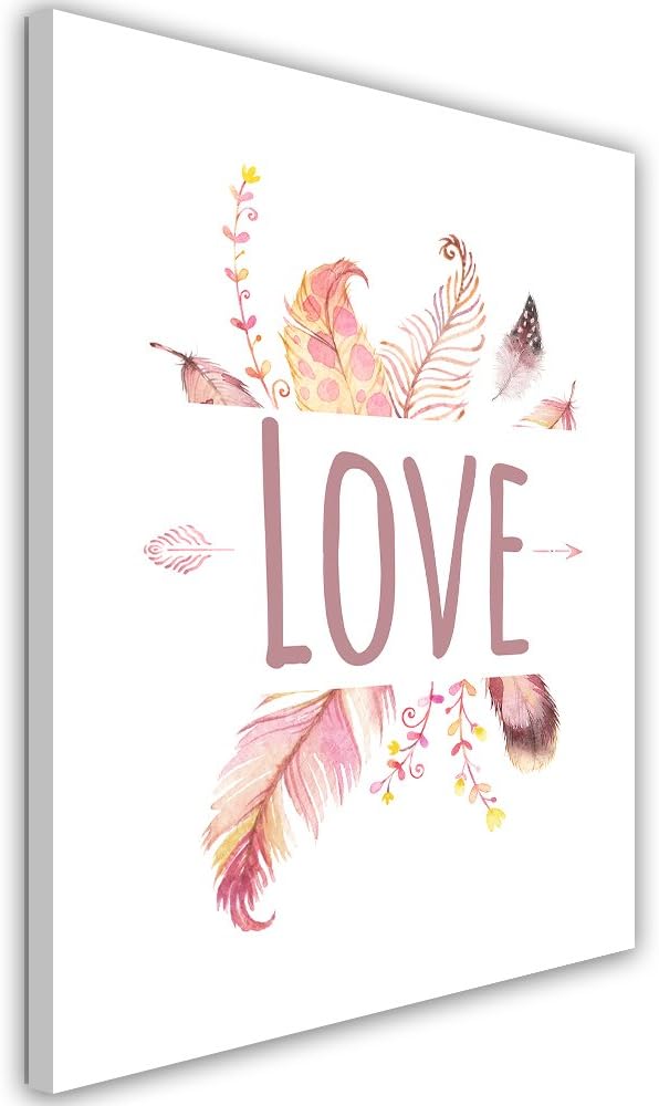 Feeby Frames. Wandbild - 1 Teilig - 80x120 cm, Leinwand Bild Leinwandbilder Bilder Wandbilder Kunstd