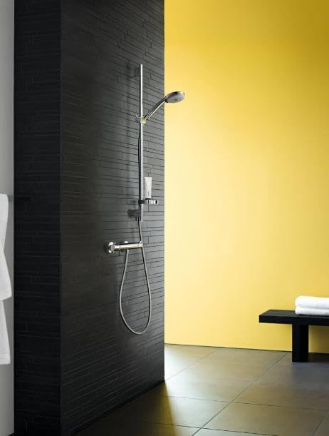 hansgrohe Ecostat Comfort - Duschthermostat Aufputz, Duscharmatur mit Sicherheitssperre (SafetyStop)